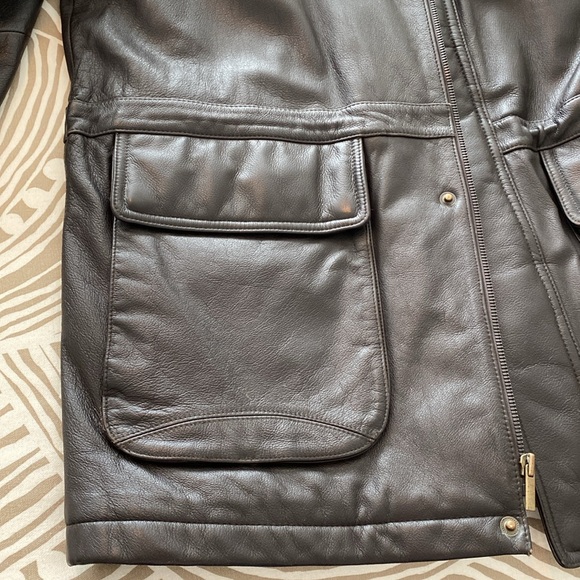 MEMBERS ONLY vintage leather coat 🔥 - Picture 7 of 16